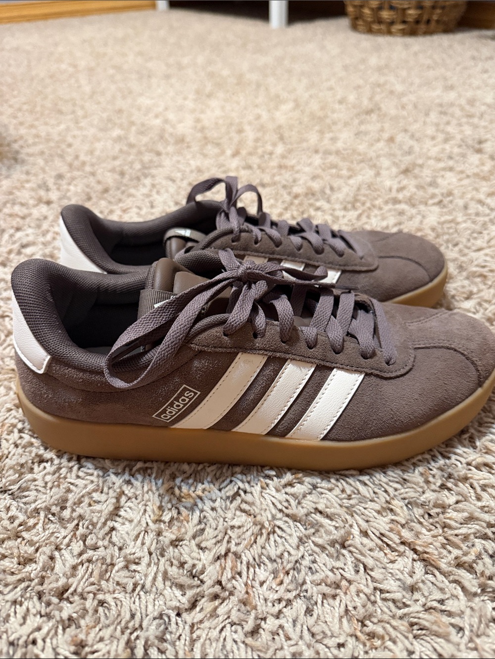 Casual adidas Sneakers in Brown and White - Picture 3 of 5